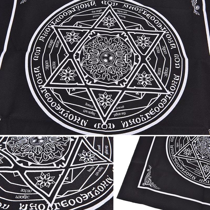 [BISA COD] Taplak Alas Meja Kartu Tarot Table cloth 50x50 cm Sablon kualitas tinggi | Karpet Tarot