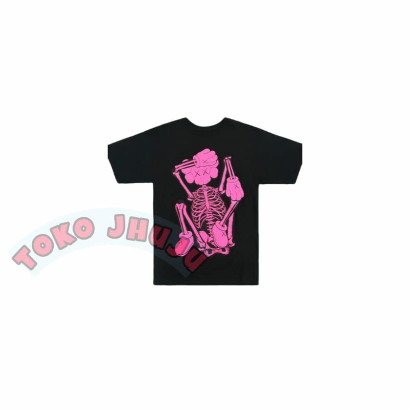 Baju Kaos BTS J-Hope SKELETON PINK Print DTF