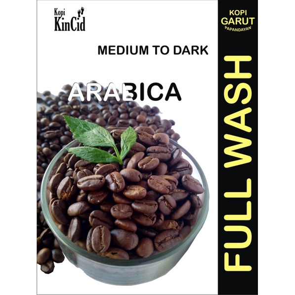 

KOPI KINCID GARUT PAPANDAYAN FULL WASH ARABICA 100gram