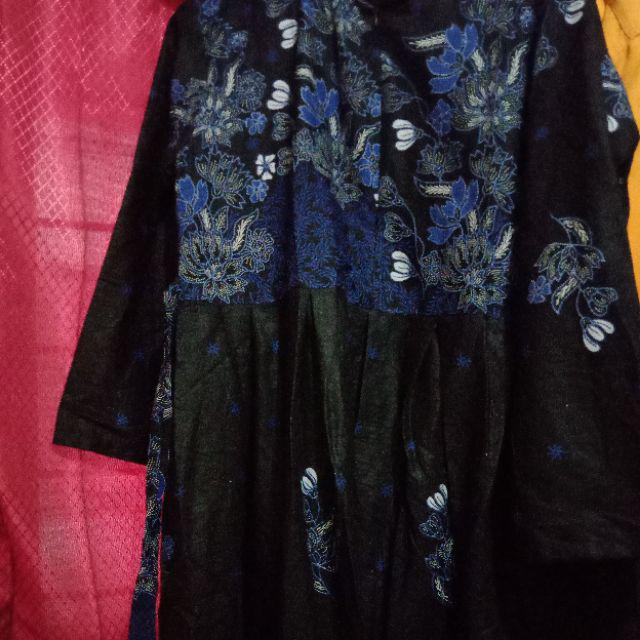 Maura Couple - Sania Ruffle Batik Couple Ori Ndoro Jowi Dnt Garansi Termurah Shopee  Selendang Merak