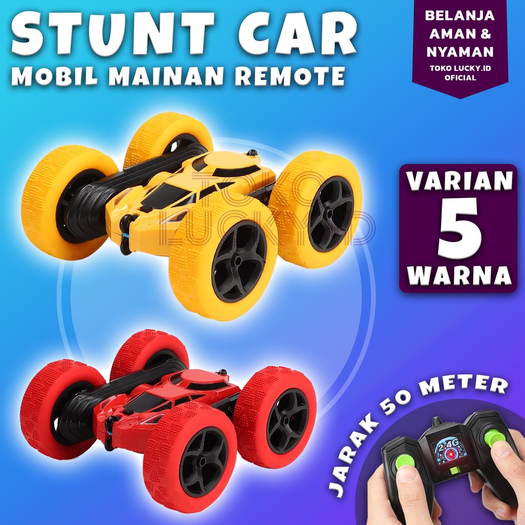 flip stunt rally rc car