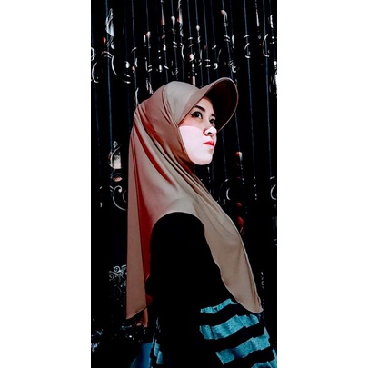 Hijab Topi Sporty