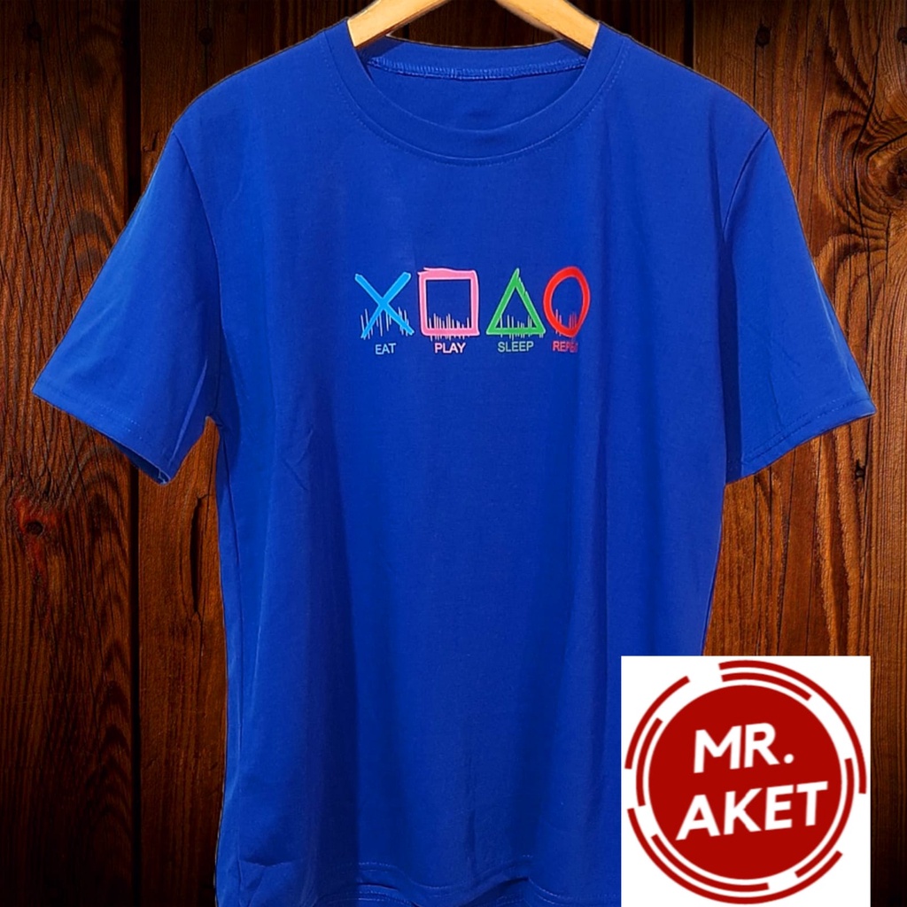 Promo!!Kaos pria dewasa lengan pendek model distro motif squidgame bahan katun harga murah meriah