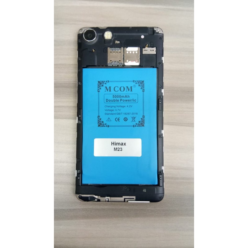 Battery Batre Baterai Double Power Mcom Himax H1 Plus M23
