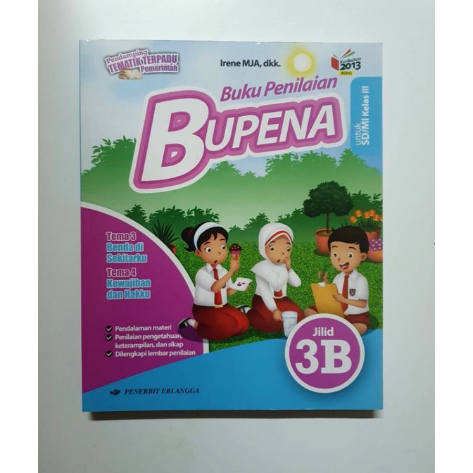 BUPENA 3A 3B 3C 3D REVISI Kurikulum 2013 ERLANGGA