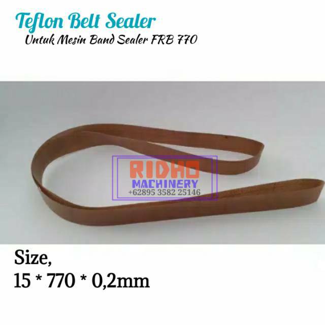 Nastro Trasportatore Per Sigillatrici | 50 Pezzi 770x15x2 Mm | Compatibile Con FR-900 E FRD-1000 | Nastri Durevoli Per Macchine Sigillatrici - Foto 8