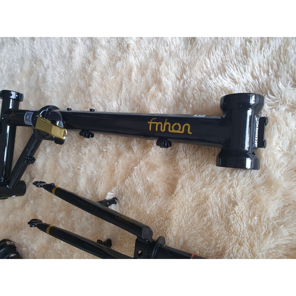 Frame set fnhon Gust Black Gold 20 inch V brake not Blast Storm