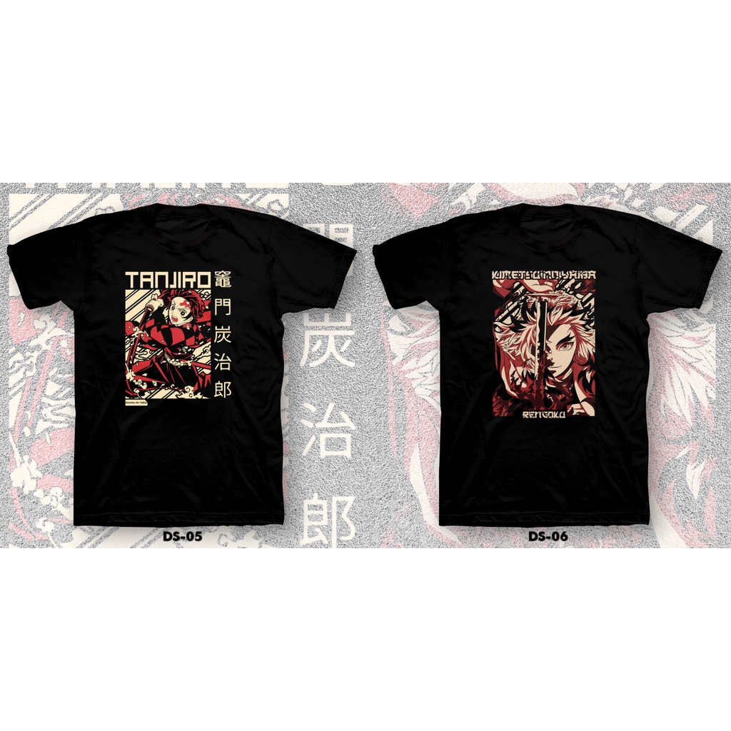 KAOS / TSHIRT 24s - ANIME/MANGA DEMON SLAYER