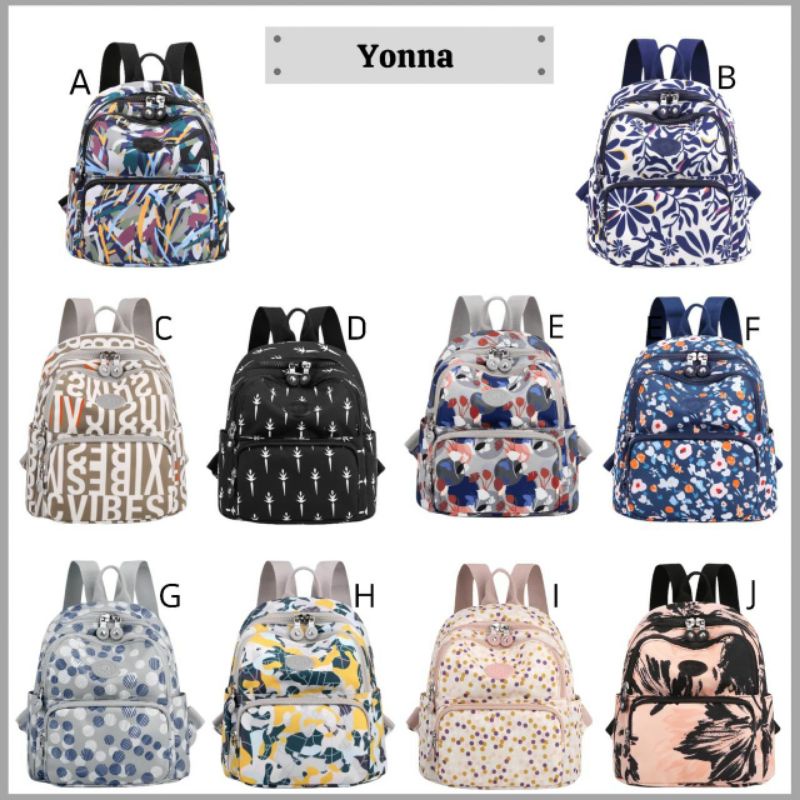 Tas ransel small wanita fashion backpack kecil yuesite yonna original waterproof