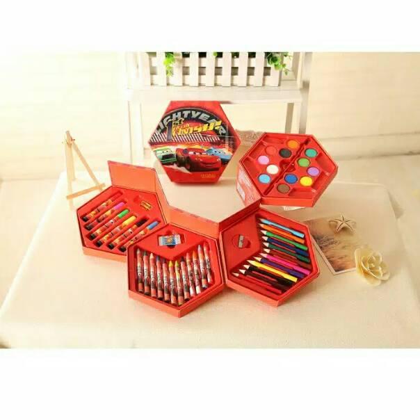 

(Bayar di tempat) ☠ CRAYON SET 46 IN 1 SEGI ENAM 4 SUSUN KARAKTER KARTUN LENGKAP YH88 (Murah Banget)