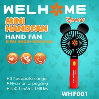 Kipas Angin Tangan Portable - Kipas Angin Genggam USB Portable Mini Fan LED - kipas USB mini - Kipas tangan portabel