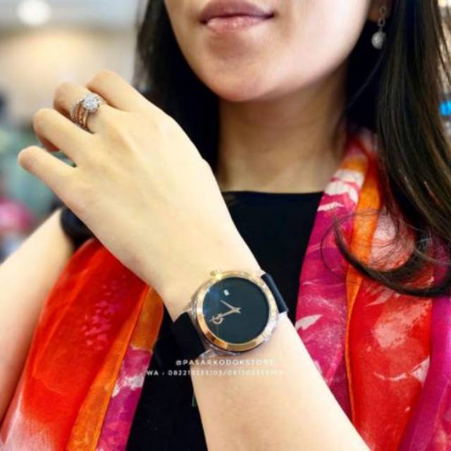 JAM TANGAN ORIGINAL ALEXANDRE CHRISTIE AC 2763 BLACK