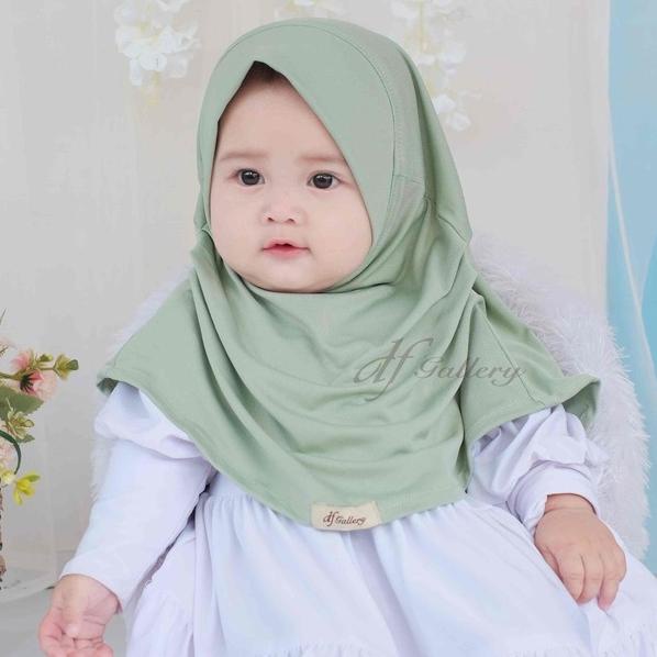 Chekout Jilbab Anak Ayra - Jilbab Hijab Pashmina Anak Bayi Instan Perempuan 1 2 Tahun Jersey SD TK