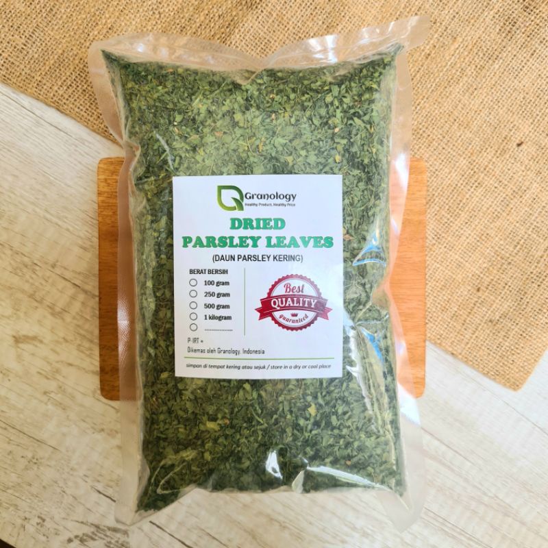 Daun Parsley Kering / Dried Parsley Leaves (1 kilogram) by Granology