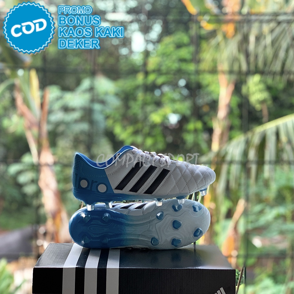 Sepatu bola adidas 11 Pro adipure bonus kaos kaki deker
