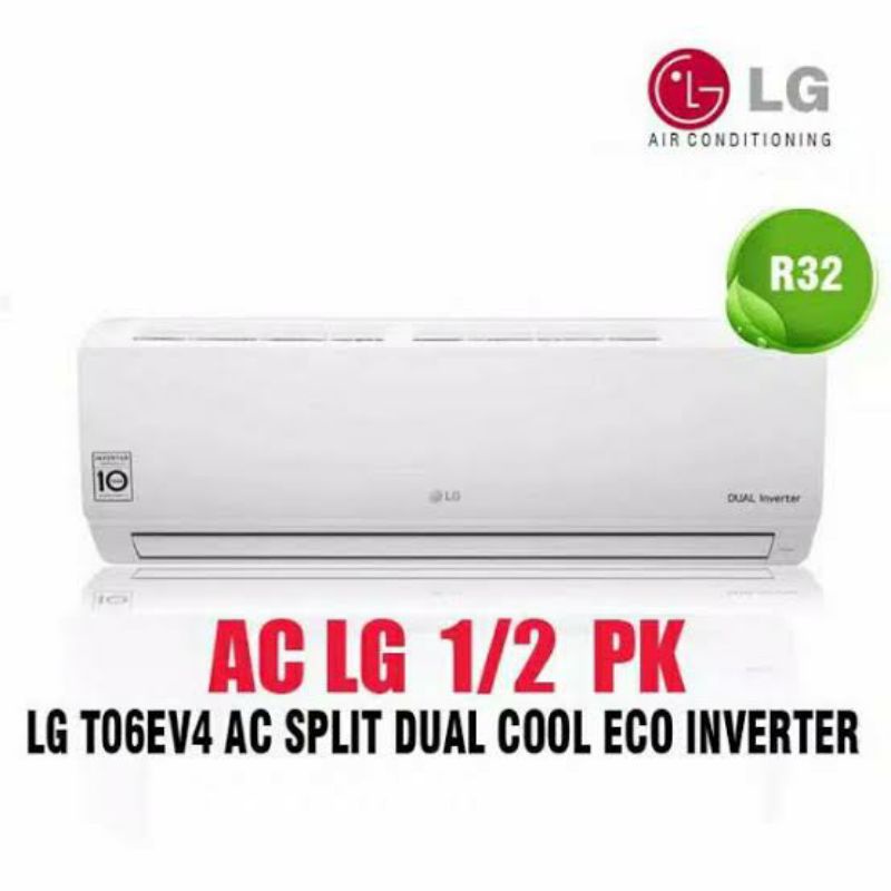 AC LG 06EV4 1/2 PK INVERTER R32 LOW WATT