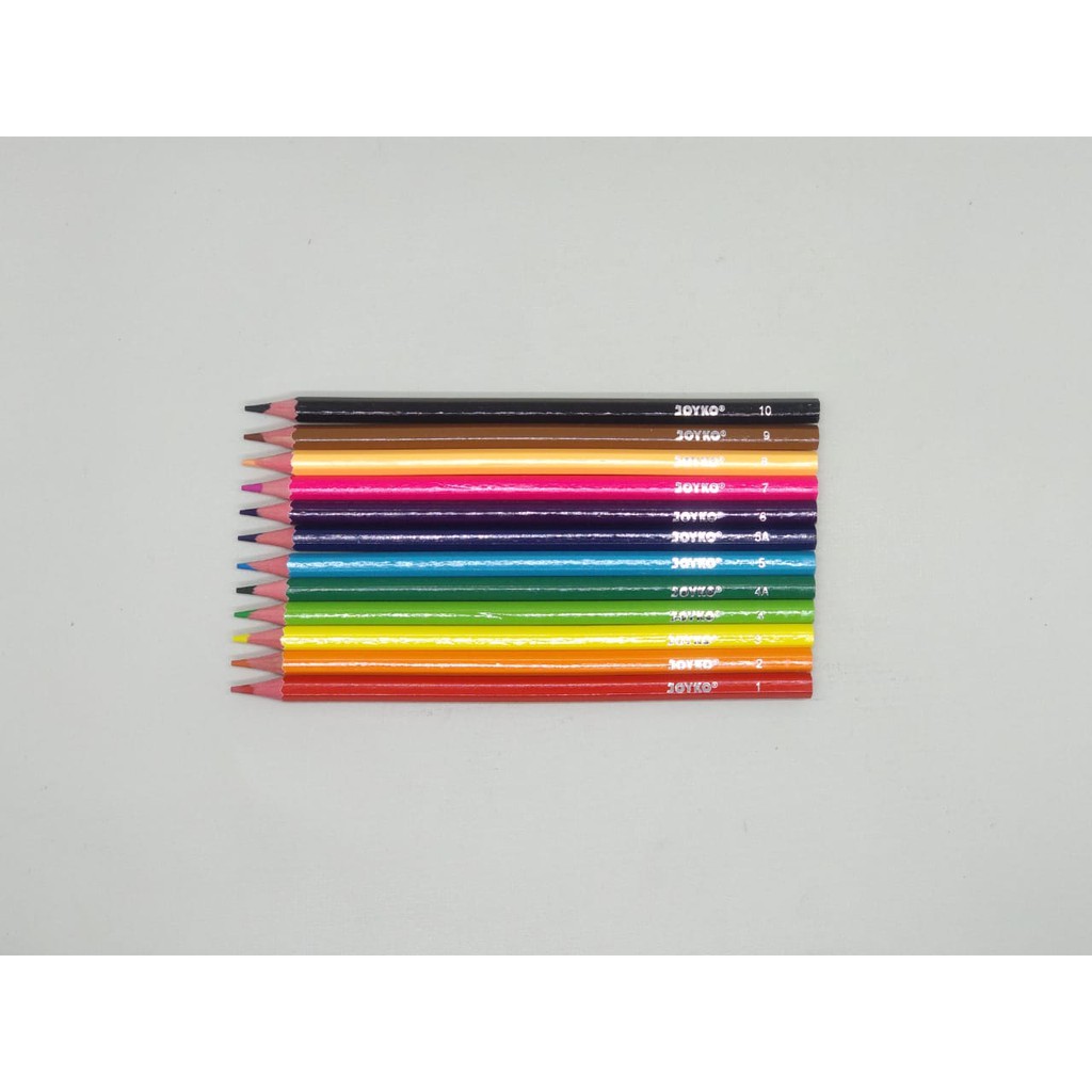 Pensil warna / color pencils cp 100 joyko (12 warna)-7