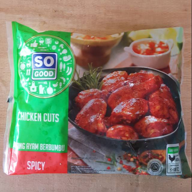 

SO GOOD CHICKEN CUTS 400 GRAM