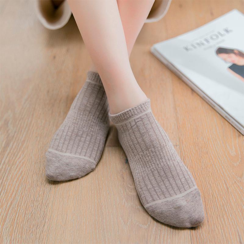  Kaos  Kaki  Wanita Bahan Katun Murni Anti Slip untuk Musim 