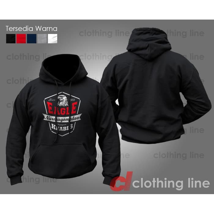 HOODIE UFC KHABIB NURMAGOMEDOV CHAMPION SINCE 1988 LOGO