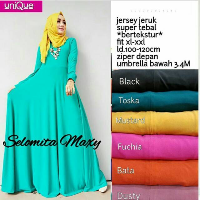 GAMIS LEMONSKIN POLOS/ GAMIS POLOS TEBAL/GAMIS POLOS JUMBO