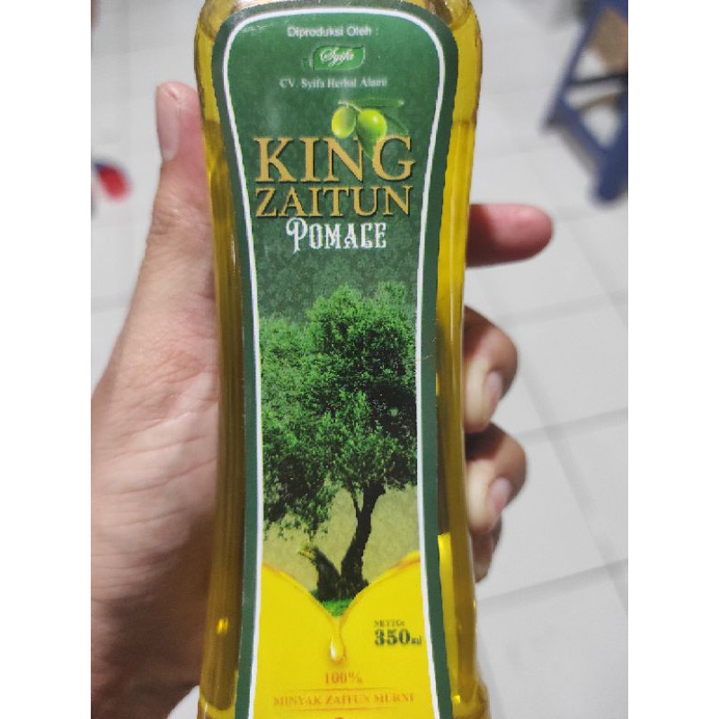 

Minyak Zaitun | King Zaitun Pomace 350ml | Syifa
