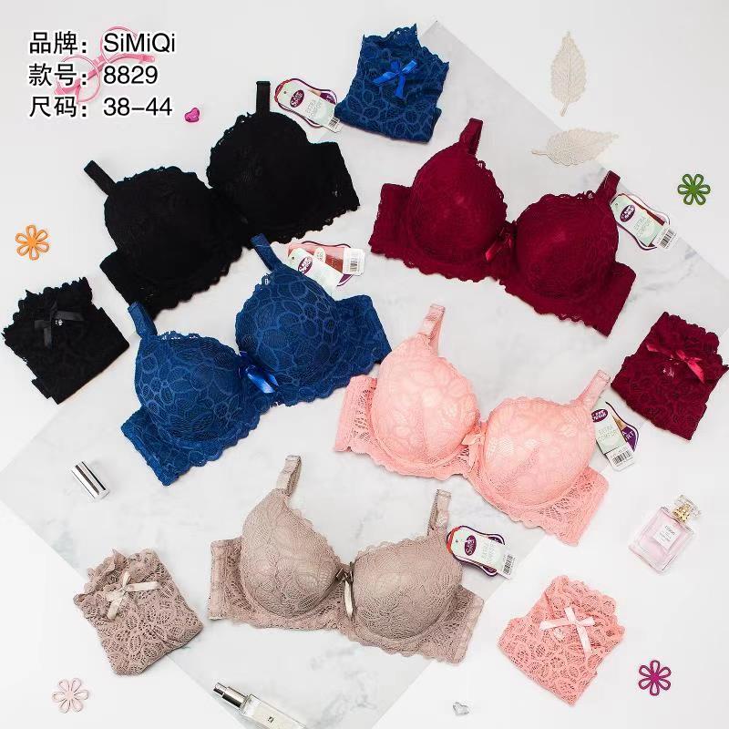 SIMIQI SET BRA CELANA DALAM 8829 | SETELAN DALAMAN SIZE 38.40.42.44
