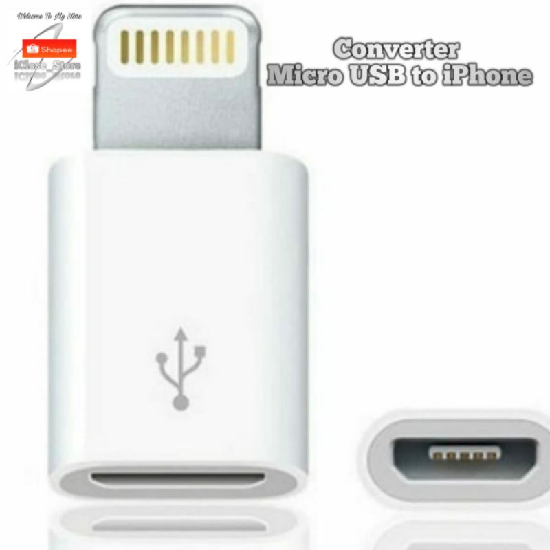 Converter Micro USB to iPhone Adapter Converter iPhone