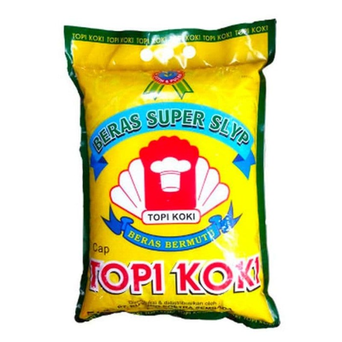 

BERAS SUPER SLYP CAP TOPI KOKI 5KG