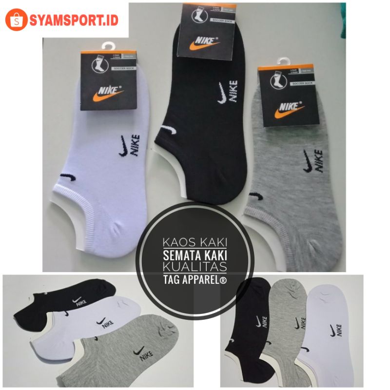 Kaos Kaki Semata Kaki / Kaos Kaki Pendek Olahraga / Kaos Kaki Polos / Kaos Kaki Ankle Socks /  Kaos 
