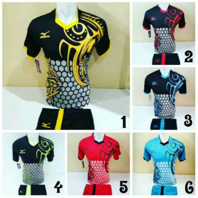 SERAGAM KAOS FUTSAL SEPAK BOLA