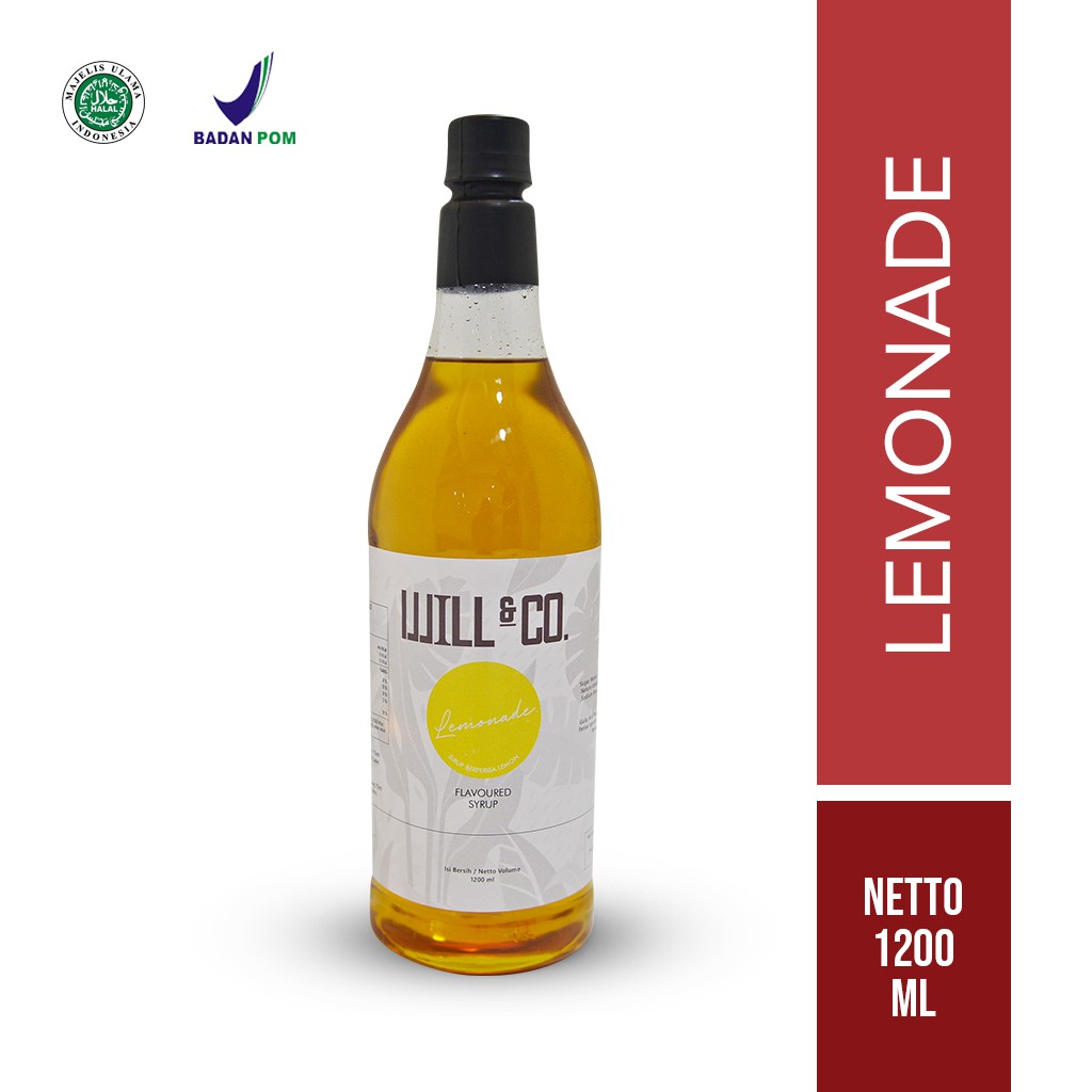 

Will&Co Sirup Lemonade 1.2 Liter