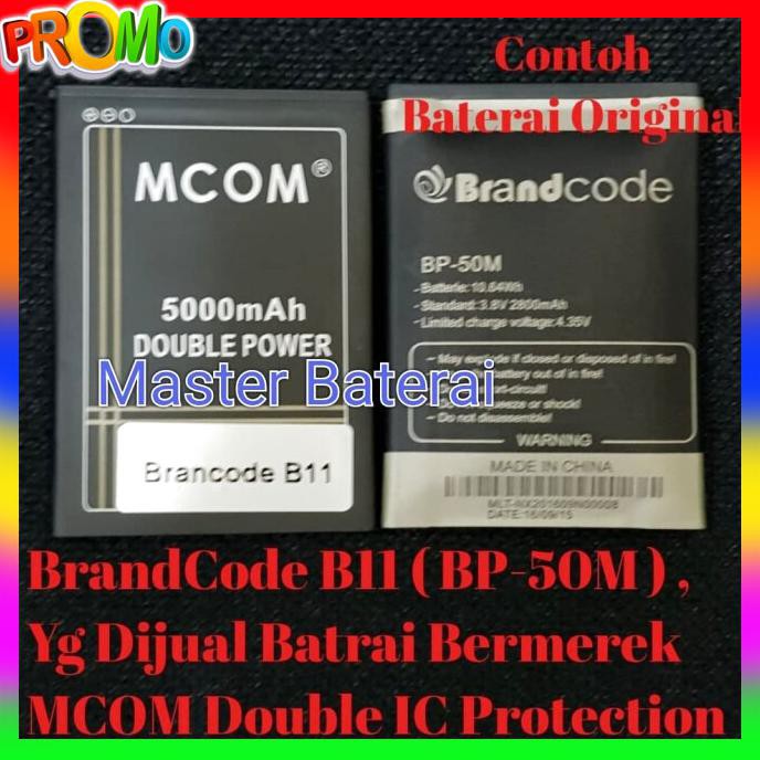 Acc Hp Baterai Brandcode B11 Mate 8 Bp50M Brancode Bp 50M Double Ic Protect