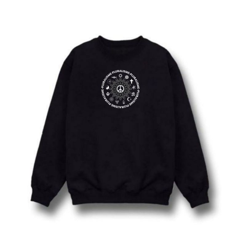 Crewneck "Pluralisme" black