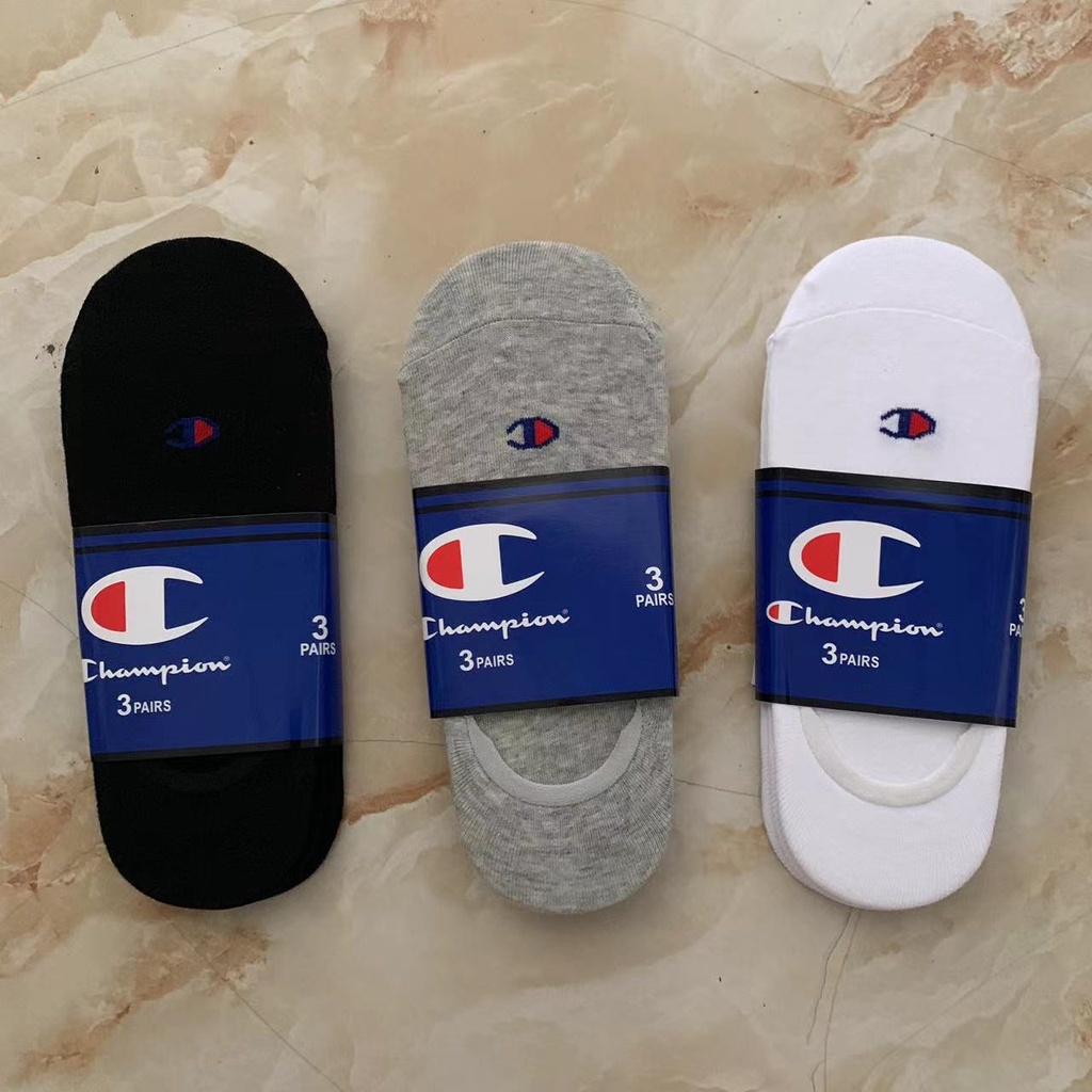 kaos kaki socks invis polos champion premium cewe cowo