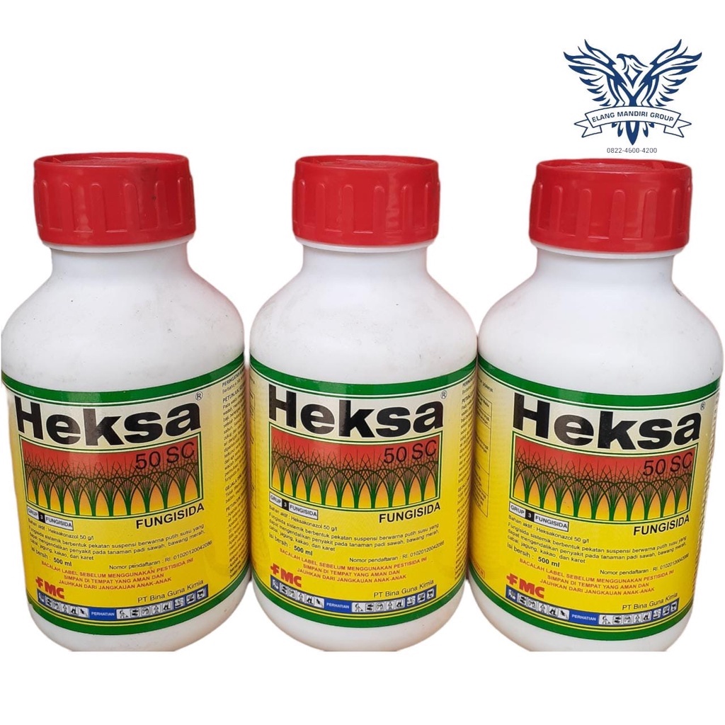 Heksa 50 SC 500ml / Obat Anti Jamur Padi Jagung dll/ Obat Fungsida/ Obat Fungsida murah