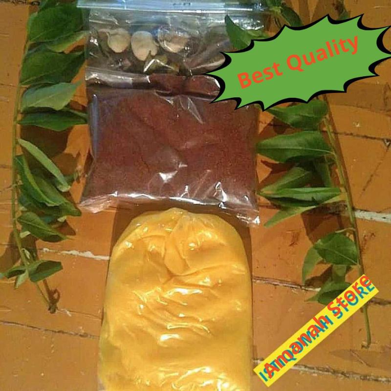 

Bumbu nasi Kebuli Arab dengan Minyak Samin untuk 1kg beras