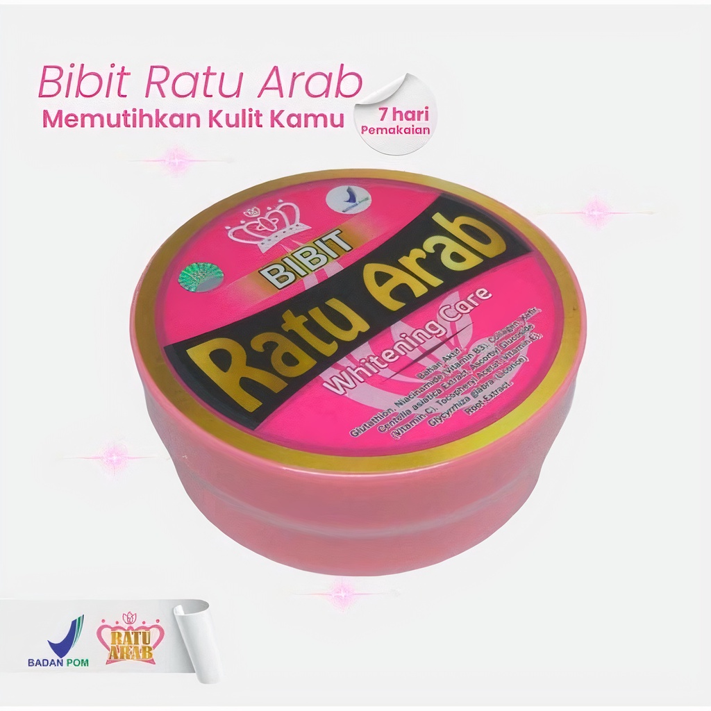 BIBIT RATU ARAB BIBIT COLLAGEN PEMUTIH BADAN KETIAK TANGAN KAKI LENGAN BIBIT COLLAGEN SH COSMETIC (COLLAGEN BPOM)