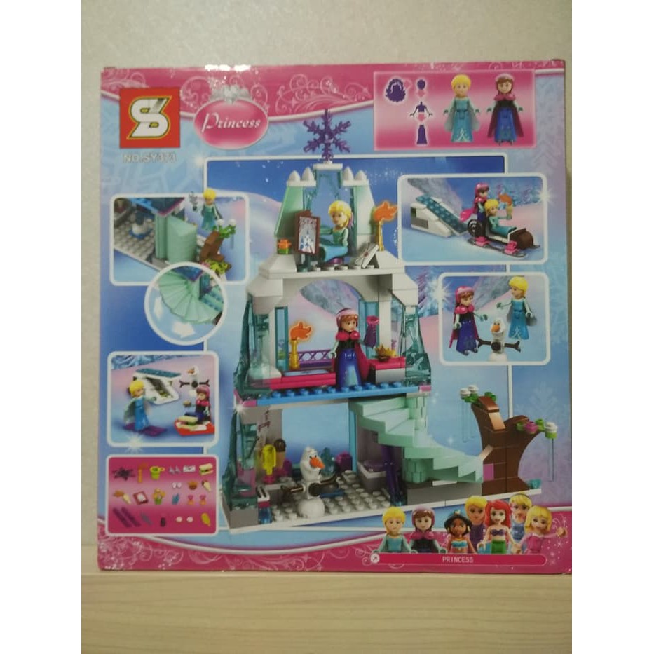 Lego SY 373 Princess Elsa Frozen Castle ( SY373 Istana Princes Elsa )
