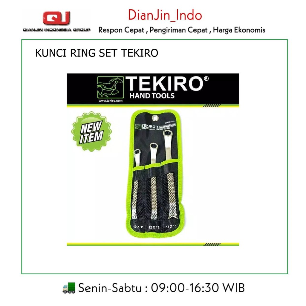 KUNCI RING SET 3PCS - 5PCS TEKIRO