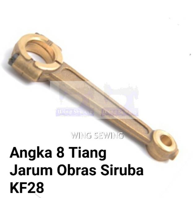 KF28 SIRUBA Angka 8 Delapan Tiang Jarum Mesin Jahit Obras Industri
