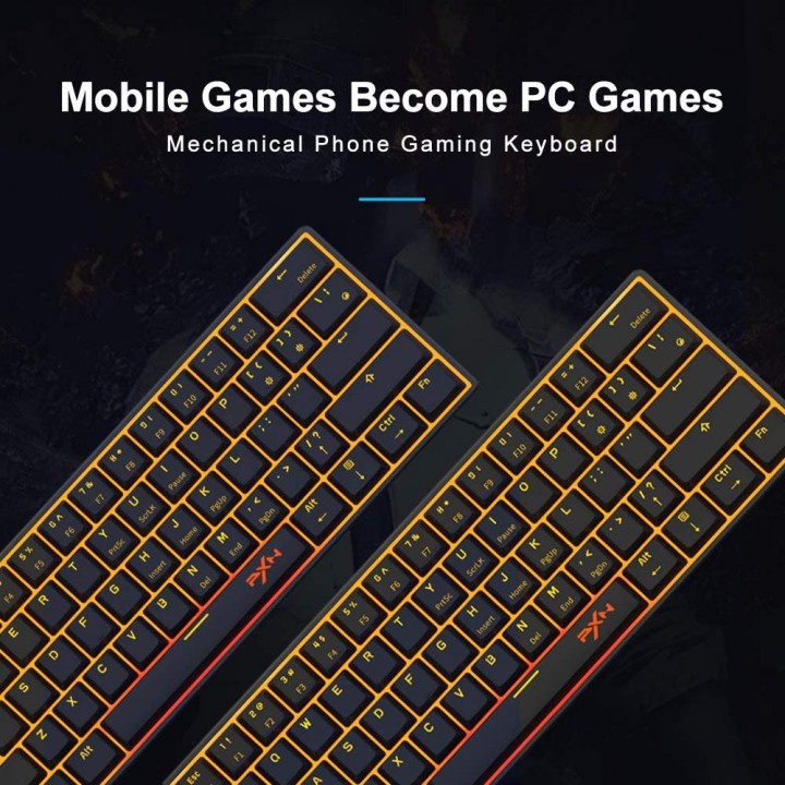 B20 PXN K30 Gaming TKL Battledock Mechanical Keyboard Blue Switch