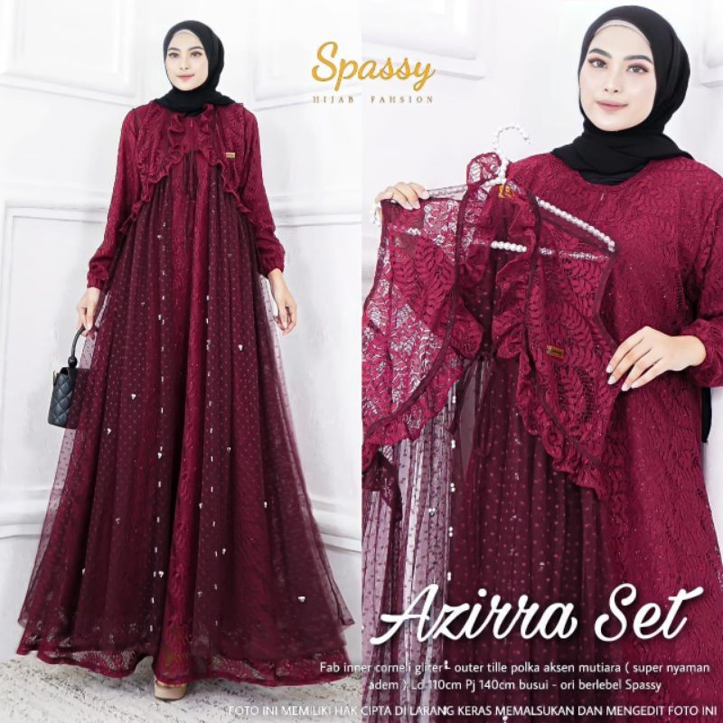 gamis azirra set cornely