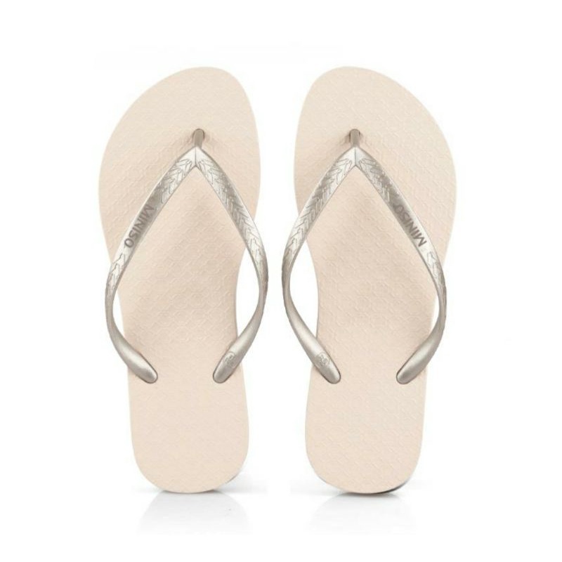 Miniso Sandal Wanita - Miniso Classic Series Women's Flip Flops (37-38) (35-36)