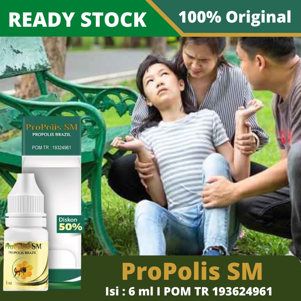 Obat Kejang Demam Anak, Step Untuk Anak Hingga Dewasa, Anti Kejang, Kejang Kejang Step Untuk Balita, Step Parah, Epilepsi, Tangan Dan Kaki Kejang, Demam Tinggi, Kejang Demam, Gejala Step Dengan ProPolis SM Brazil 100% Original