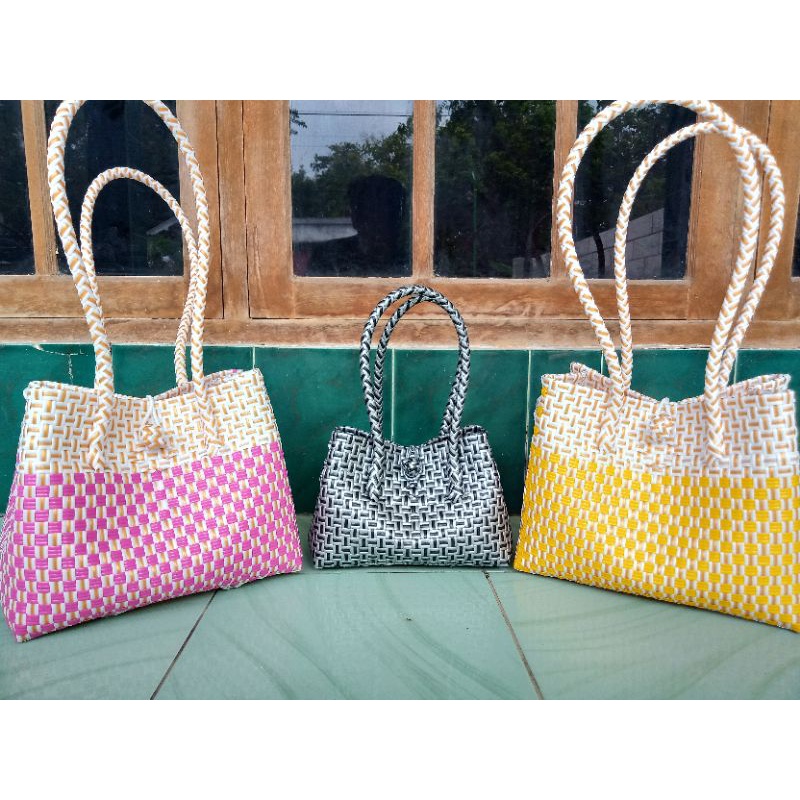 Tas Anyaman Jali-jali/Patty Bag/Mini Bag