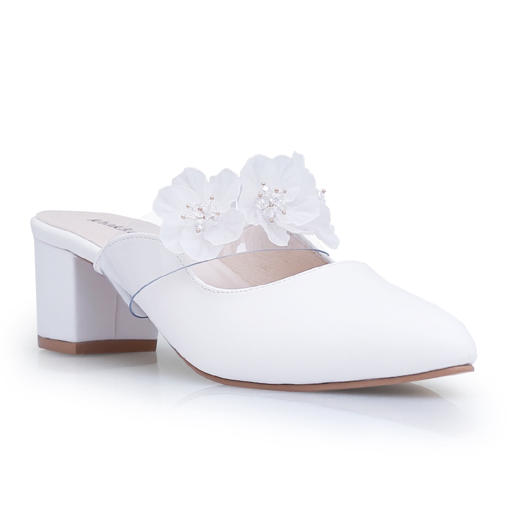 KHK by Khakikakiku Yui Heels White