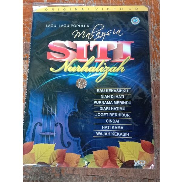 Kaset Vcd Original lagu-lagu populer Siti nurhaliza