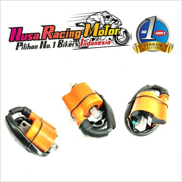 COIL RACING KOIL RACING HONDA BEAT KARBU TENAGA NAIK DUA KALI LIPAT