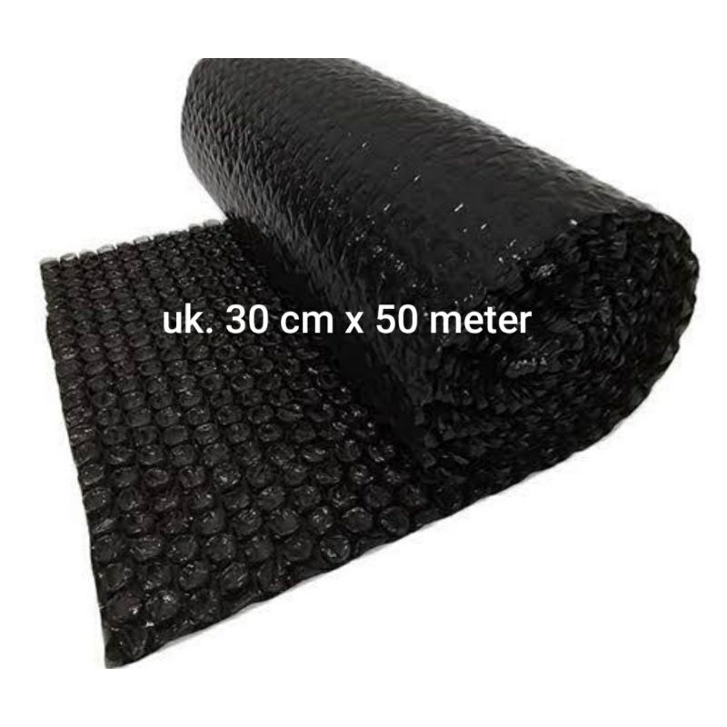 

bubble wrap uk. 30 cm x 50 meter | hitam